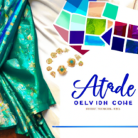 Brand Identity: Logo: A styliColor Palette: Rich jewel tones like deep emerald, royal blue, and golden hues to exude sophistication and luxuryImagery: High-quality images of adire, tye and dye wears, wrappers, ready to wears, shoes, and bags displayed in stylish and appealing settings.