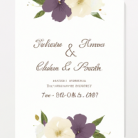 wedding invitation card