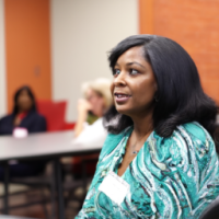 Black women aged 42 in a conference6